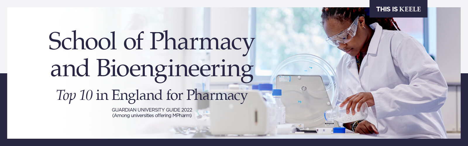 School of Pharmacy and Bioengineering banner