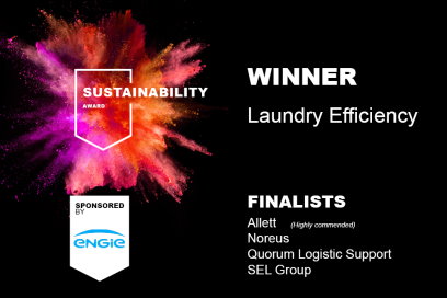 Winner of the Sustainability award, sponsored by ENGIE: Laundry Efficiency