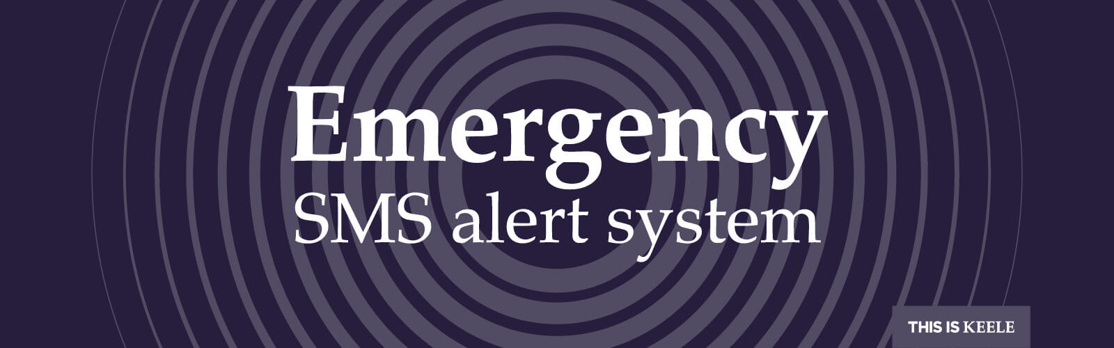 Emergency SMS alert system