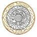 A 2 pound coin