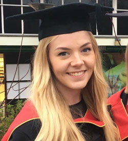 Hannah, MSc Geoscience Research 