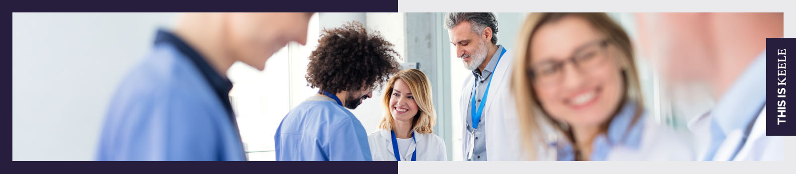 A group of doctors talking.